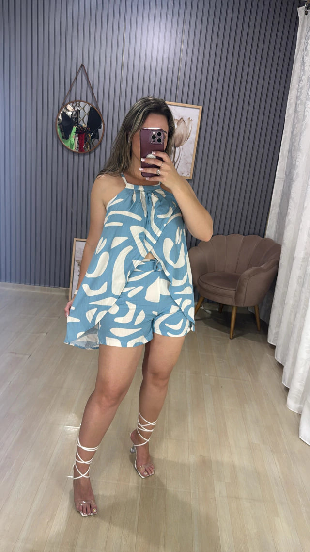 Conjunto shorts flavia