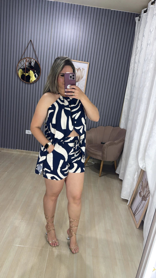 Conjunto shorts flavia