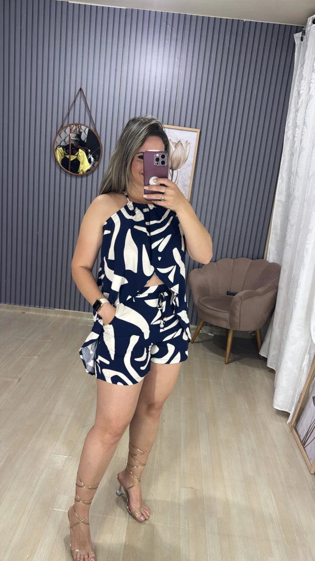 Conjunto shorts flavia