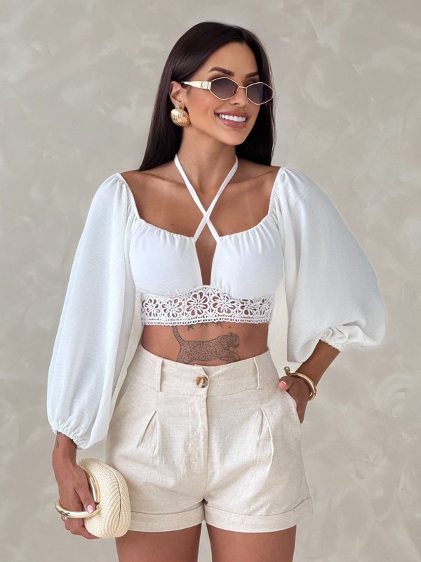 Conjunto Cropped Luiza