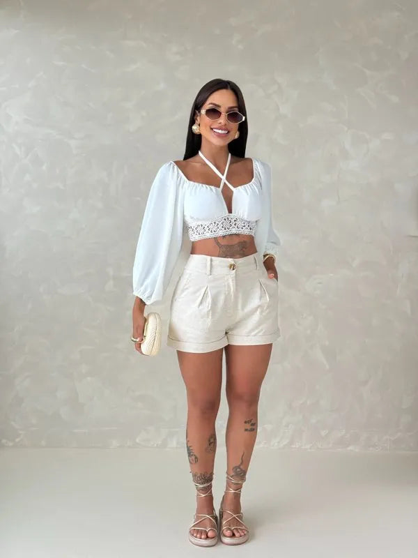 Conjunto Cropped Luiza