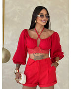 Conjunto Cropped Luiza