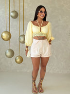 Conjunto Cropped Luiza